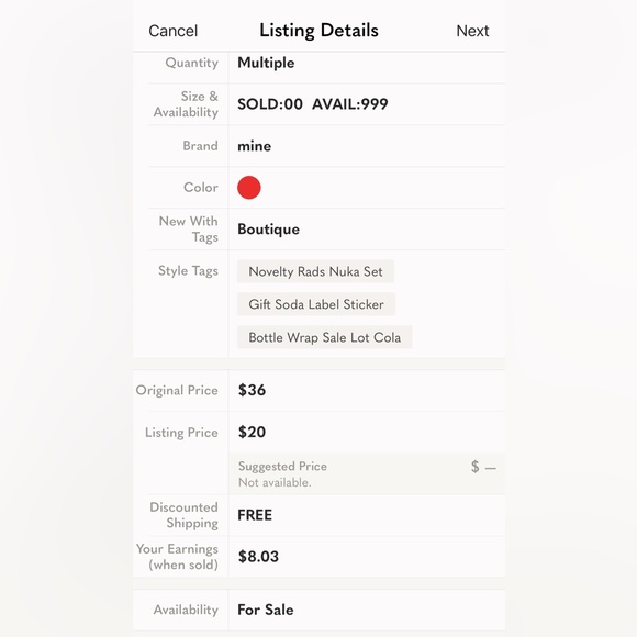 Nuka ~ Cola Bottle Label Sticker Set - Picture 2 of 2
